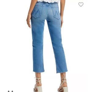 MOTHER denim - Tomcat high rise crop straight jeans